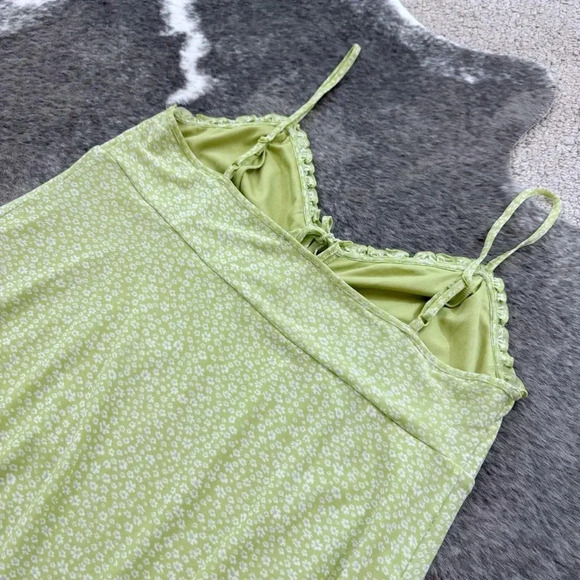 AE American Eagle Babydoll Mini Mesh Dress - Picture 8 of 13